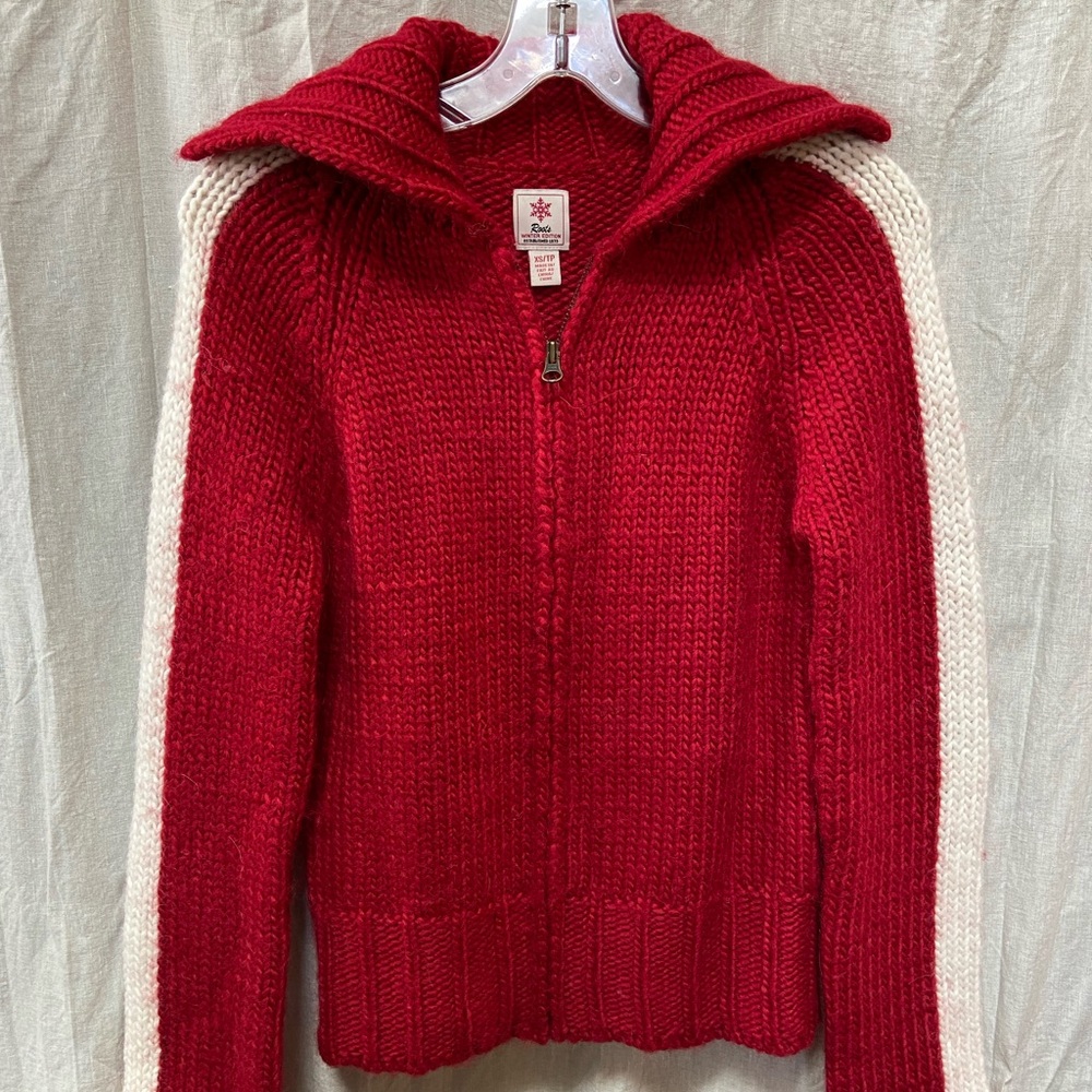 Roots Zip Up Sweater